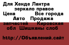 Для Хенде Лантра 1995-99 J2 зеркало правое › Цена ­ 1 300 - Все города Авто » Продажа запчастей   . Кировская обл.,Шишканы слоб.